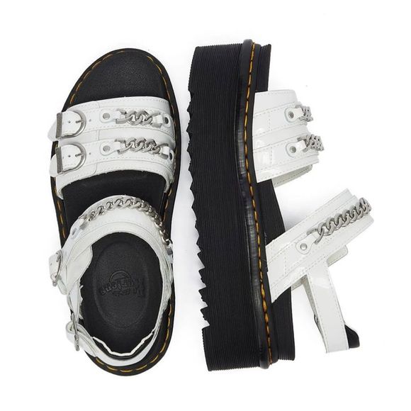 Dr. Martens Shoes - FLASH SALE NWT Dr. Martens Voss II Quad Chain Platform Sandals Sz 8
